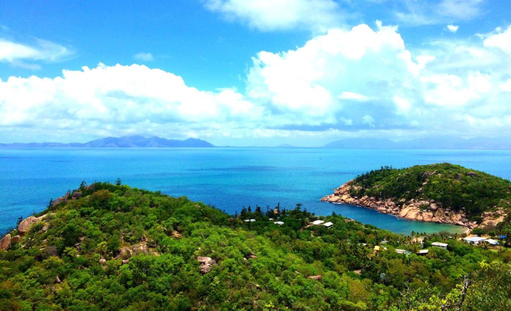 Gorgeous view from Sphinx Lookout, Magnetic Island.